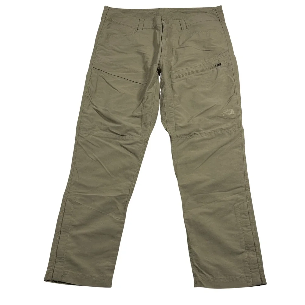 The North Face Cargo Pants Mens 36 Tan Trail Hiking Lightweight Outdoo